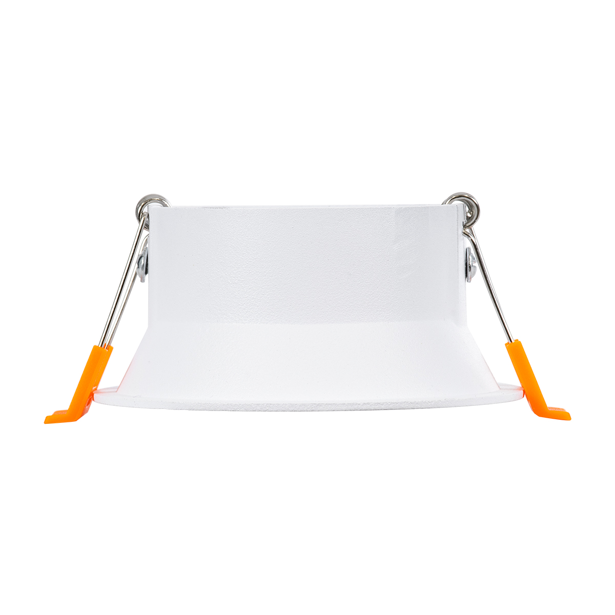 GloboStar® ALPHA 77830 Χωνευτό Κινούμενο Στρόγγυλο Σποτ Οροφής για Λάμπα MR16/GU10 - IP20 - Χυτό Αλουμίνιο - Φ9.4 x Υ4.2cm - Λευκό - 5 Χρόνια Εγγύηση