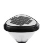 GloboStar® NATURE 90526 Αυτόνομο Ηλιακό Φωτιστικό Κήπου - Απλίκα Αρχιτεκτονικού Φωτισμού Εξωτερικού Χώρου LED 10W 330lm 120° με Ενσωματωμένο Φωτοβολταϊκό Panel 6V 2W & Επαναφορτιζόμενη Μπαταρία Li-ion 3.2V 1800mAh με Αισθητήρα Ημέρας-Νύχτας - Αδιάβροχ