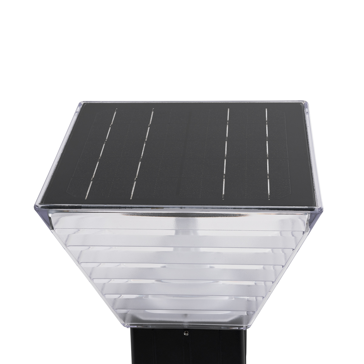 GloboStar® GRACIOUS 90529 Αυτόνομο Ηλιακό Φωτιστικό Κήπου - Απλίκα Αρχιτεκτονικού Φωτισμού Εξωτερικού Χώρου LED 10W 330lm 120° με Ενσωματωμένο Φωτοβολταϊκό Panel 6V 2W & Επαναφορτιζόμενη Μπαταρία Li-ion 3.2V 1800mAh με Αισθητήρα Ημέρας-Νύχτας - Αδιάβρ