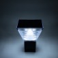 GloboStar® GRACIOUS 90529 Αυτόνομο Ηλιακό Φωτιστικό Κήπου - Απλίκα Αρχιτεκτονικού Φωτισμού Εξωτερικού Χώρου LED 10W 330lm 120° με Ενσωματωμένο Φωτοβολταϊκό Panel 6V 2W & Επαναφορτιζόμενη Μπαταρία Li-ion 3.2V 1800mAh με Αισθητήρα Ημέρας-Νύχτας - Αδιάβρ