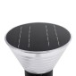 GloboStar® VEGGIE 90530 Αυτόνομο Ηλιακό Φωτιστικό Κήπου - Απλίκα Αρχιτεκτονικού Φωτισμού Εξωτερικού Χώρου LED 10W 330lm 120° με Ενσωματωμένο Φωτοβολταϊκό Panel 6V 2W & Επαναφορτιζόμενη Μπαταρία Li-ion 3.2V 1800mAh με Αισθητήρα Ημέρας-Νύχτας - Αδιάβροχ