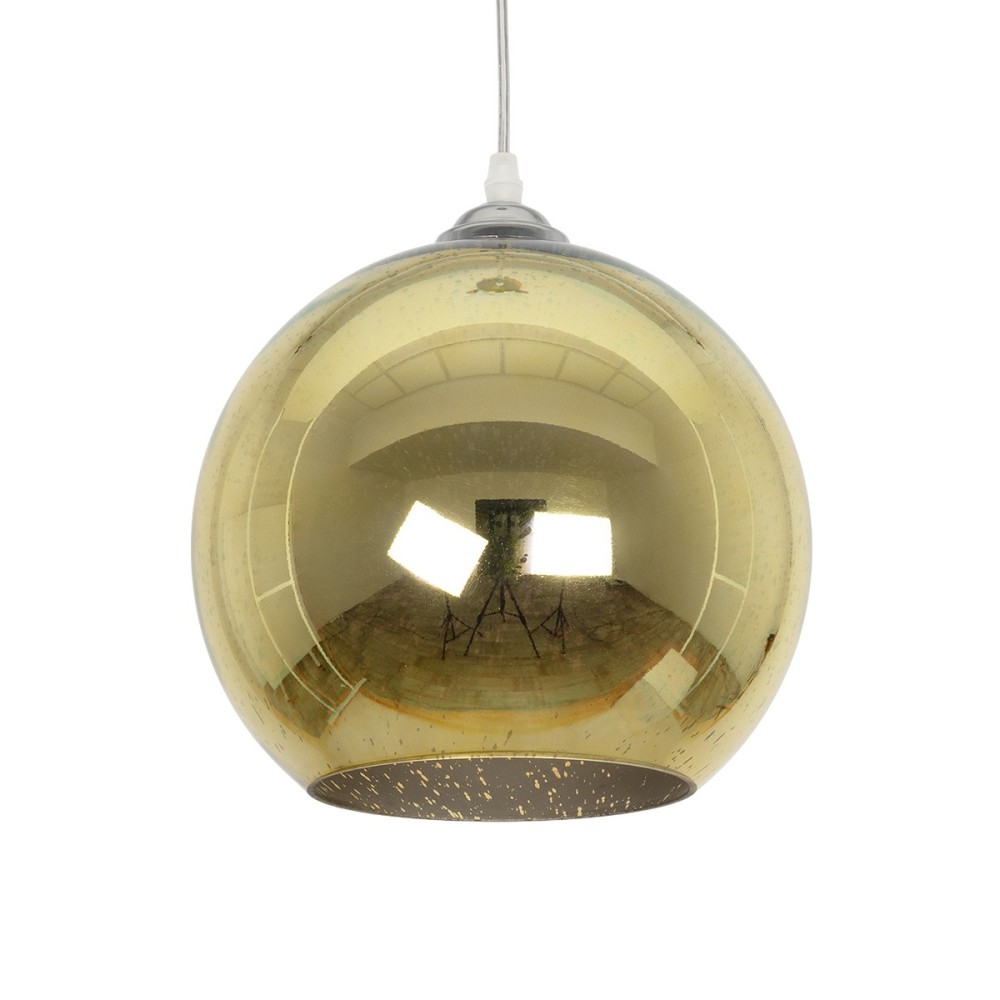 GLOBOSTAR® SATURN 999-0147 Μοντέρνο Κρεμαστό Φωτιστικό Οροφής με Ντουί 1 x E27 AC 220-240V IP20 - Πολύχρωμο - Μ25 x Π25 x Υ22cm