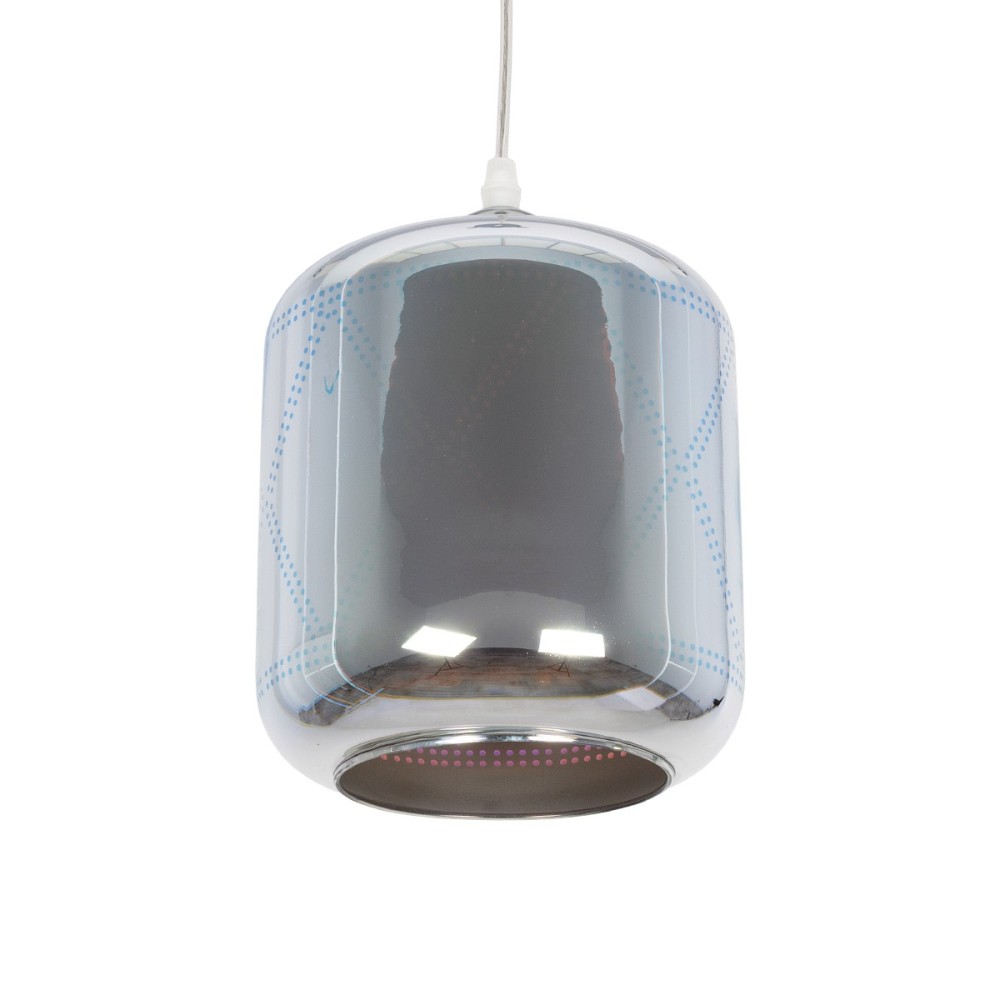 GLOBOSTAR® NEPTUNE 999-0149 Μοντέρνο Κρεμαστό Φωτιστικό Οροφής με Ντουί 1 x E27 AC 220-240V IP20 - Πολύχρωμο - Μ18 x Π18 x Υ25cm