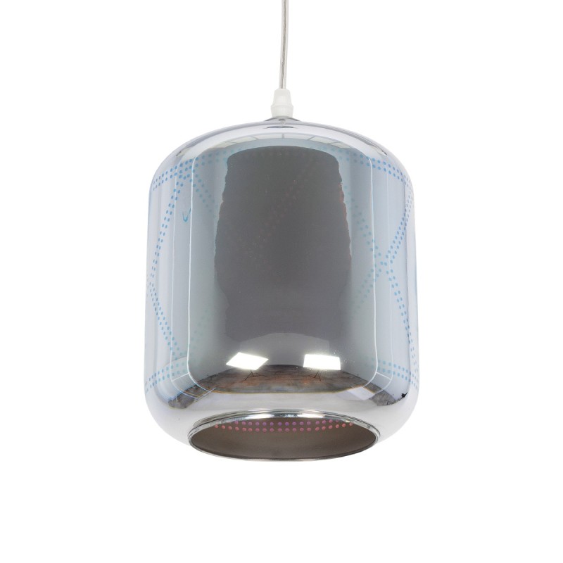 GLOBOSTAR® NEPTUNE 999-0149 Μοντέρνο Κρεμαστό Φωτιστικό Οροφής με Ντουί 1 x E27 AC 220-240V IP20 - Πολύχρωμο - Μ18 x Π18 x Υ25cm