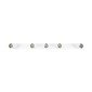 kelvo® SPOTA KLV-101-0143 Μοντέρνο Κινούμενο Φωτιστικό Σποτ Οροφής με Ντουί 5 x GU10 90° AC 220-240V IP20 - Λευκό Ματ - Μ79.5 x Π6.3 x Υ14cm