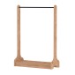 Έπιπλο εισόδου Belgum Megapap χρώμα pine oak 87,3x35x128εκ.