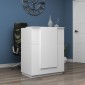 Γραφείο υποδοχής - reception Gemini Megapap χρώμα λευκό 90x50x110εκ. Γραφείο υποδοχής - reception Gemini Megapap χρώμα λευκό 90x50x110εκ.