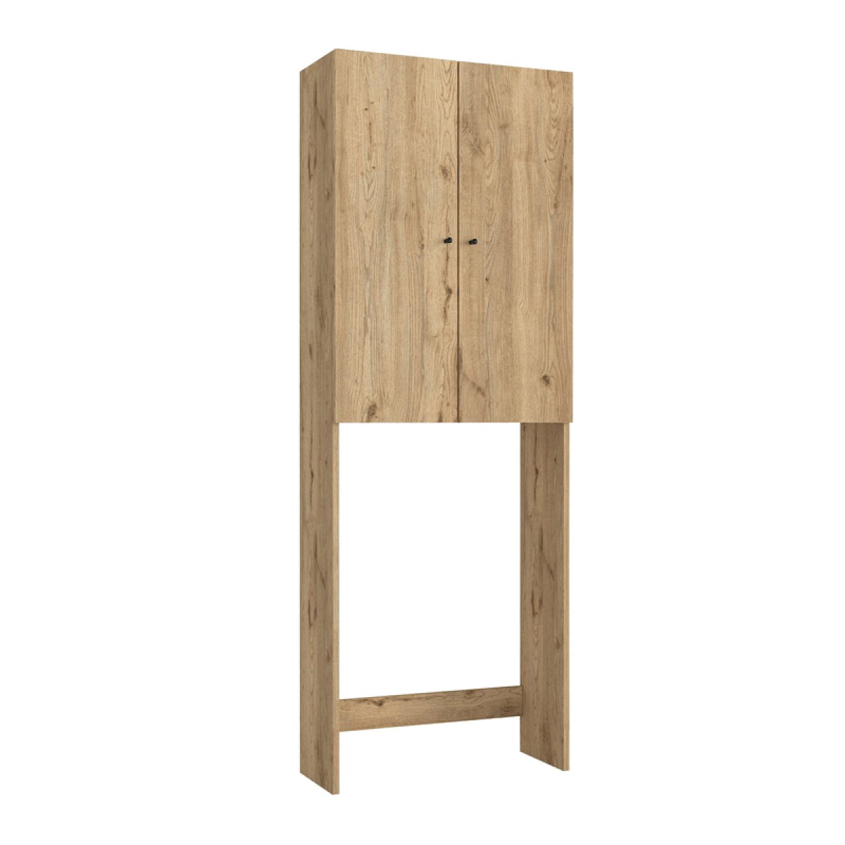 Έπιπλο πλυντηρίου Romme Megapap χρώμα sepet oak 65x27,1x180εκ.