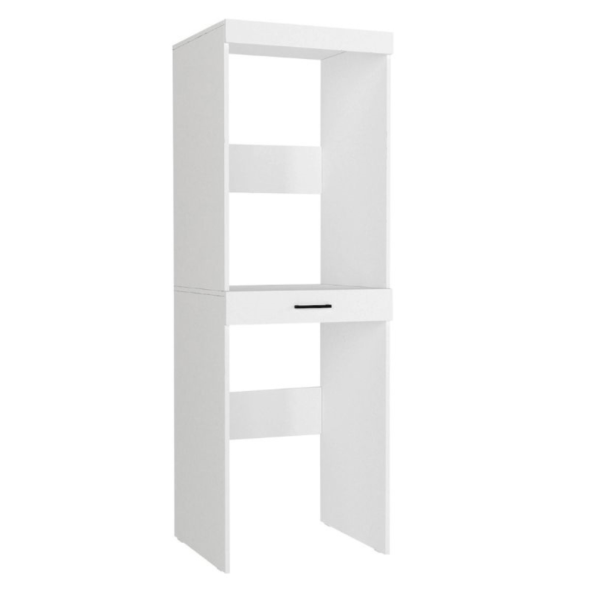 Έπιπλο πλυντηρίου - στεγνωτηρίου Fika Megapap χρώμα λευκό 67x61,8x198,5εκ. Έπιπλο πλυντηρίου - στεγνωτηρίου Fika Megapap χρώμα λευκό 67x61,8x198,5εκ.