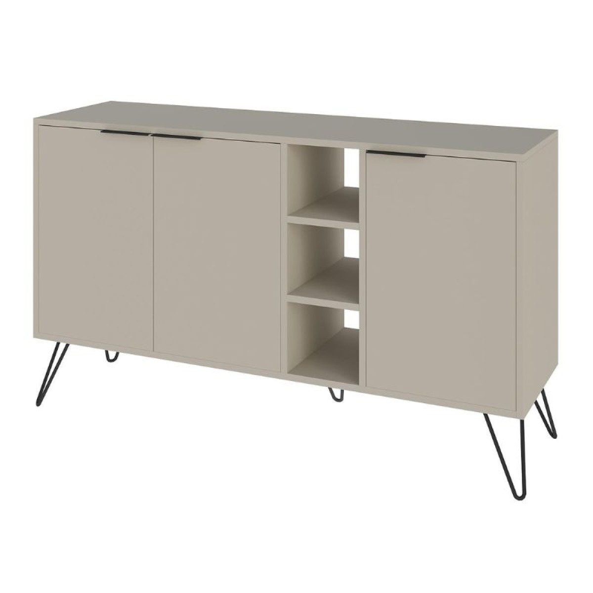 Μπουφές Clara Megapap χρώμα sandstone 142x35,6x83εκ. Μπουφές Clara Megapap χρώμα sandstone 142x35,6x83εκ.