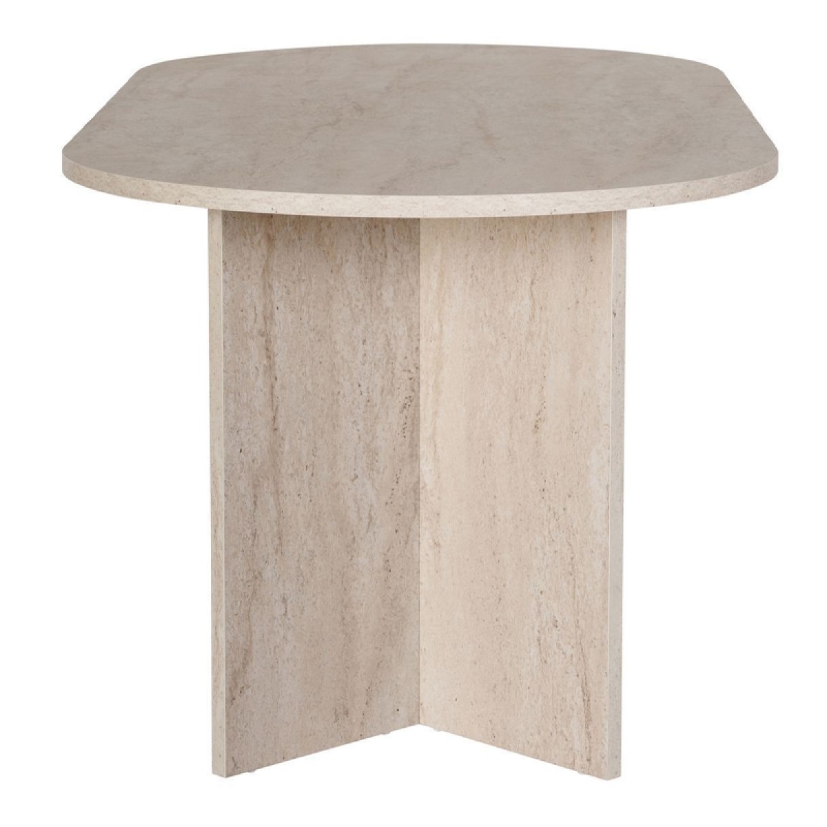 Τραπέζι Sablin Megapap χρώμα travertine 180x89,5x75εκ.