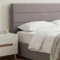 Κρεβάτι Olmo Megapap βελούδινο με αποθηκευτικό χώρο χρώμα γκρι 160x200εκ.