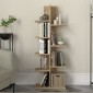 Βιβλιοθήκη Tree Megapap χρώμα sapphire oak 45x21,4x121,8εκ.
