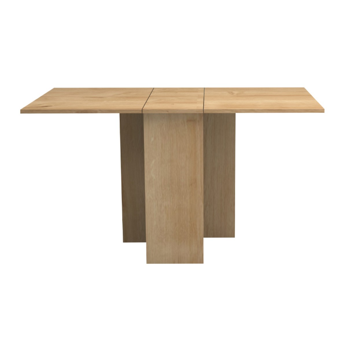 Τραπέζι Pepe Megapap επεκτεινόμενο χρώμα φυσικό οξιάς 28(56+56)x77x75εκ.