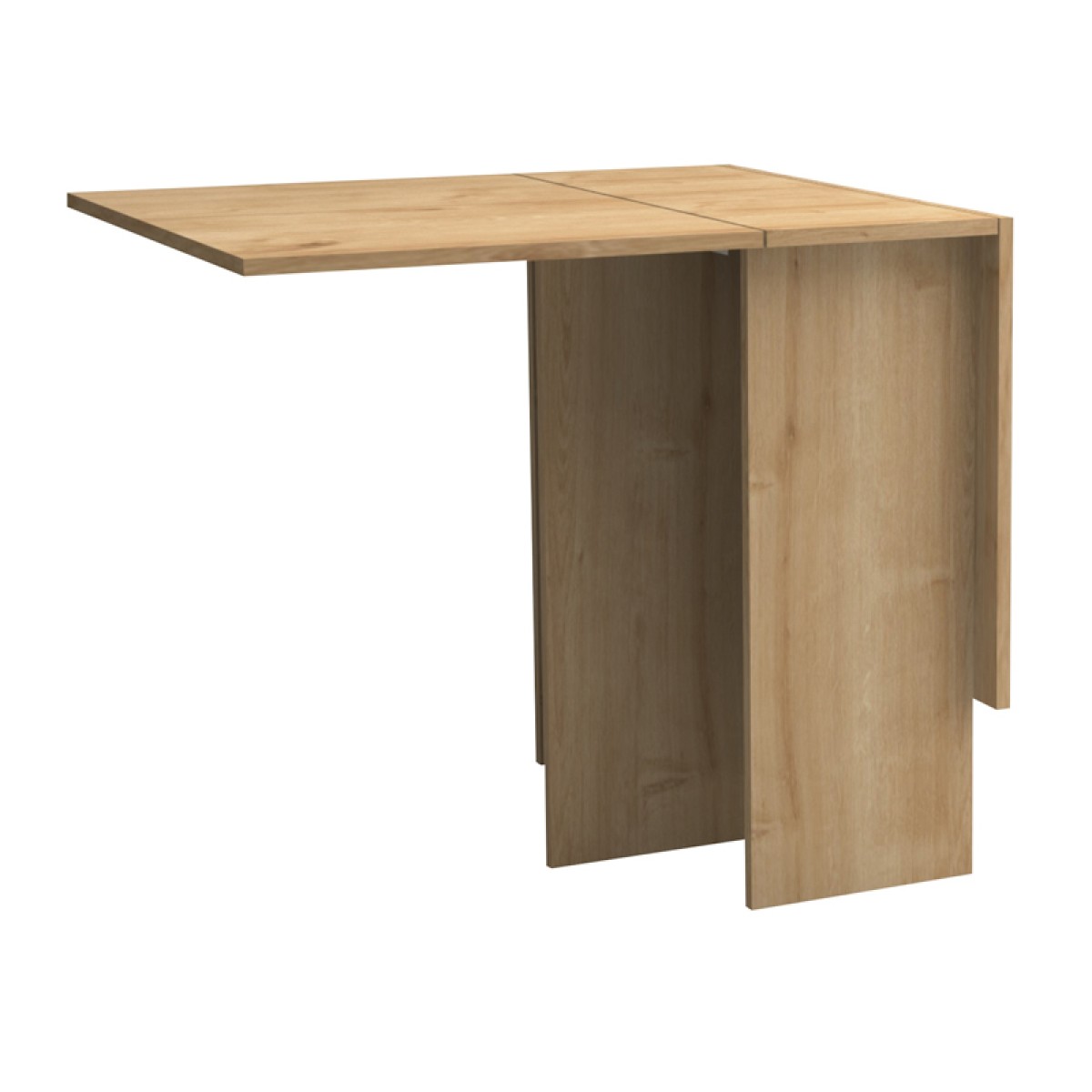 Τραπέζι Pepe Megapap επεκτεινόμενο χρώμα φυσικό οξιάς 28(56+56)x77x75εκ.