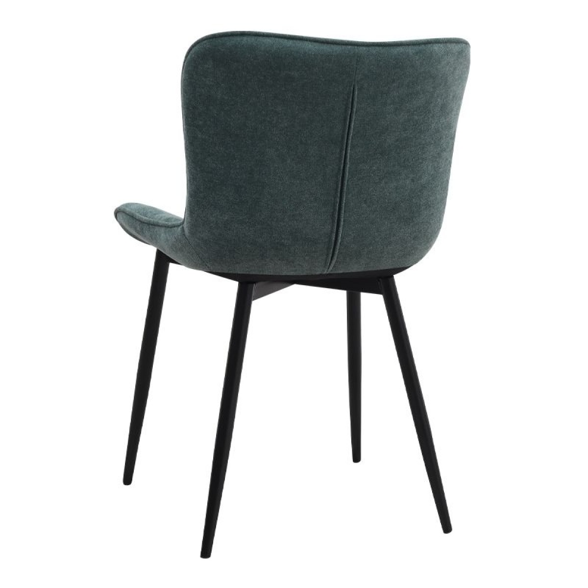 Σετ τραπεζαρία 5τμχ Rubes - Chiara Megapap χρώμα φυσικό οξιάς - πράσινο Ø100x78εκ.