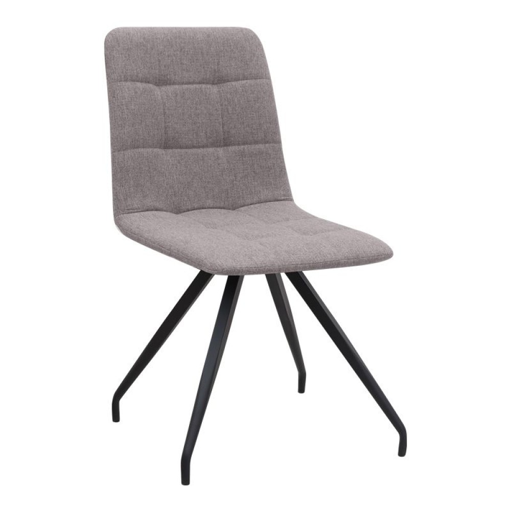 Σετ τραπεζαρία 5τμχ Darlen - Bianca Megapap χρώμα λευκό - ανοιχτό μπεζ 125x72x74εκ.