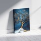 Πίνακας σε καμβά "Golden Tree" Megapap ψηφιακής εκτύπωσης 70x100x3εκ.