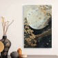 Πίνακας σε καμβά "Golden Moon" Megapap ψηφιακής εκτύπωσης 70x100x3εκ.