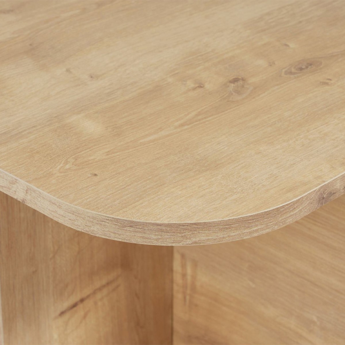 Τραπεζάκι σαλονιού Becaj Megapap χρώμα sapphire oak 120x60x41,4εκ.