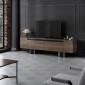 Έπιπλο τηλεόρασης Haven Megapap χρώμα καρυδί 180x30x50εκ.