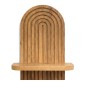 Ραφιέρα τοίχου Artwill Megapap Mdf χρώμα oak 26x13x35εκ.