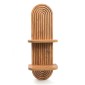 Ραφιέρα τοίχου Artwill Megapap Mdf χρώμα oak 26x13x70εκ.