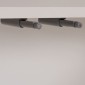 Μπουφές Aurelia Megapap χρώμα κρεμ 180x45x80εκ.