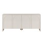 Μπουφές Aurelia Megapap χρώμα κρεμ 180x45x80εκ.