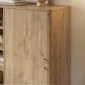 Μπουφές Colia Megapap χρώμα sepet oak 85x44x120,4εκ.