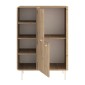 Μπουφές Colia Megapap χρώμα sepet oak 85x44x120,4εκ.