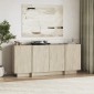 Μπουφές Dorma Megapap χρώμα travertine 180x45x80,2εκ.