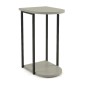 Τραπεζάκι βοηθητικό Roya Megapap χρώμα ash green 41,5x32x56εκ.