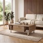 Τραπεζάκι σαλονιού Doro Megapap χρώμα sepet oak 100x60x34,6εκ.