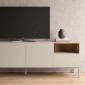 Έπιπλο τηλεόρασης Cailin Megapap χρώμα sandstone - sepet oak 180x41,8x55εκ.