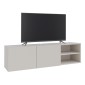 Έπιπλο τηλεόρασης επιτοίχιο Conrad Megapap χρώμα sandstone 140x35x38εκ.