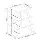 Έπιπλο τηλεόρασης Lyno Megapap χρώμα sapphire oak 70,4x54x80εκ.