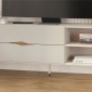 Έπιπλο τηλεόρασης Marquise Megapap χρώμα sandstone 150x35x56εκ.