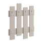 Κρεμάστρα τοίχου Wave Megapap χρώμα sandstone 64x4x81εκ.