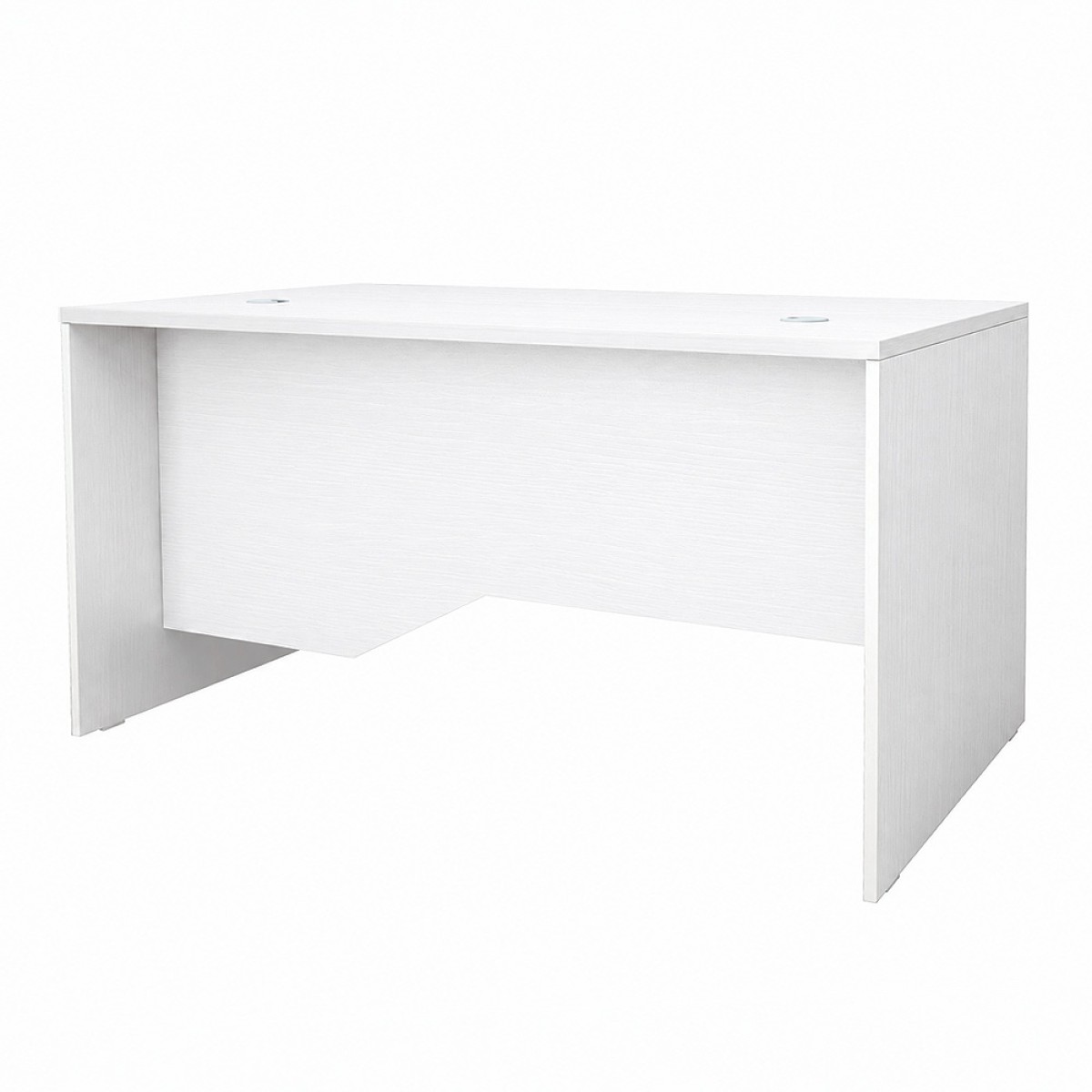 Γραφείο επαγγελματικό Venturo Megapap χρώμα λευκό 150x80x75εκ.
