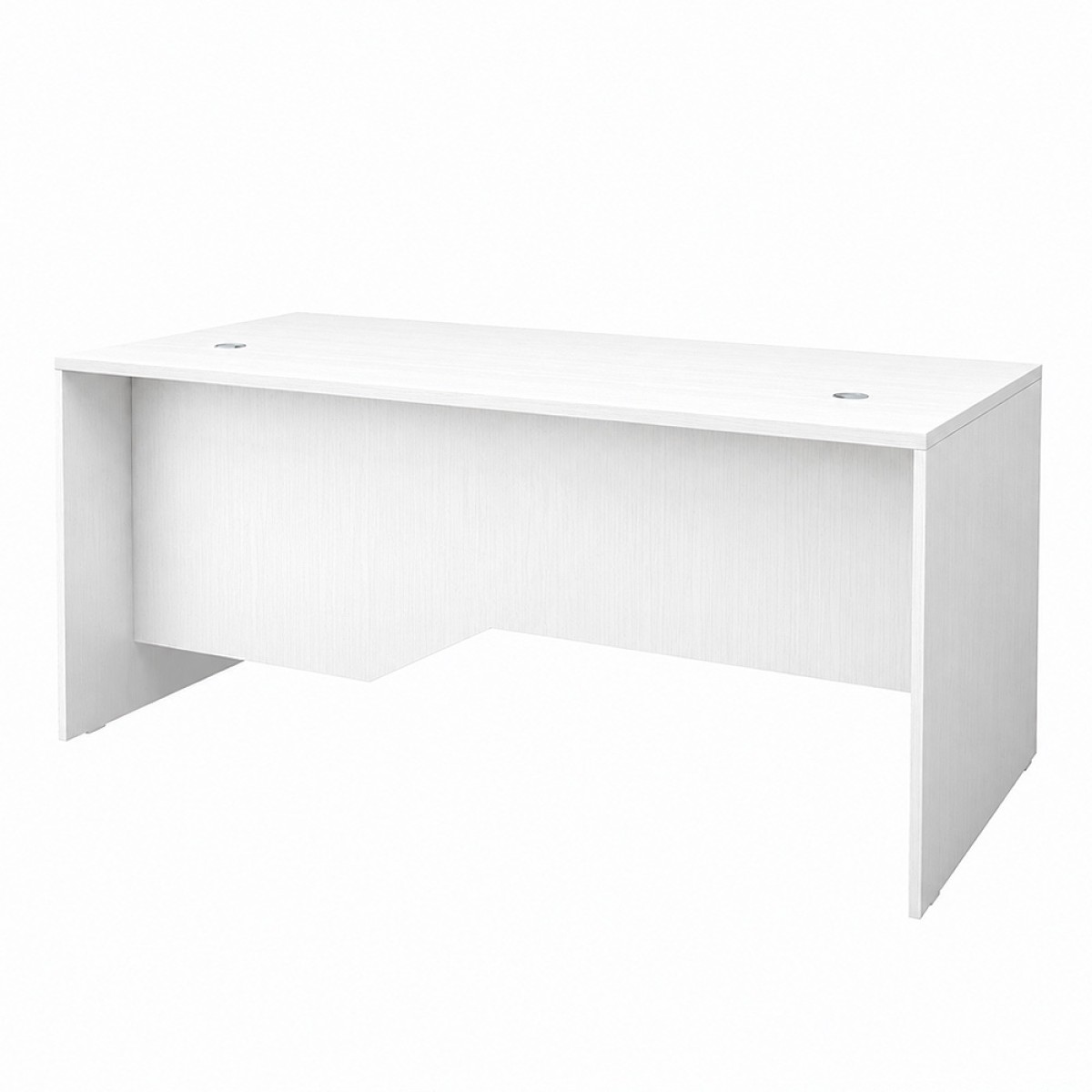 Γραφείο επαγγελματικό Venturo Megapap χρώμα λευκό 180x80x75εκ.