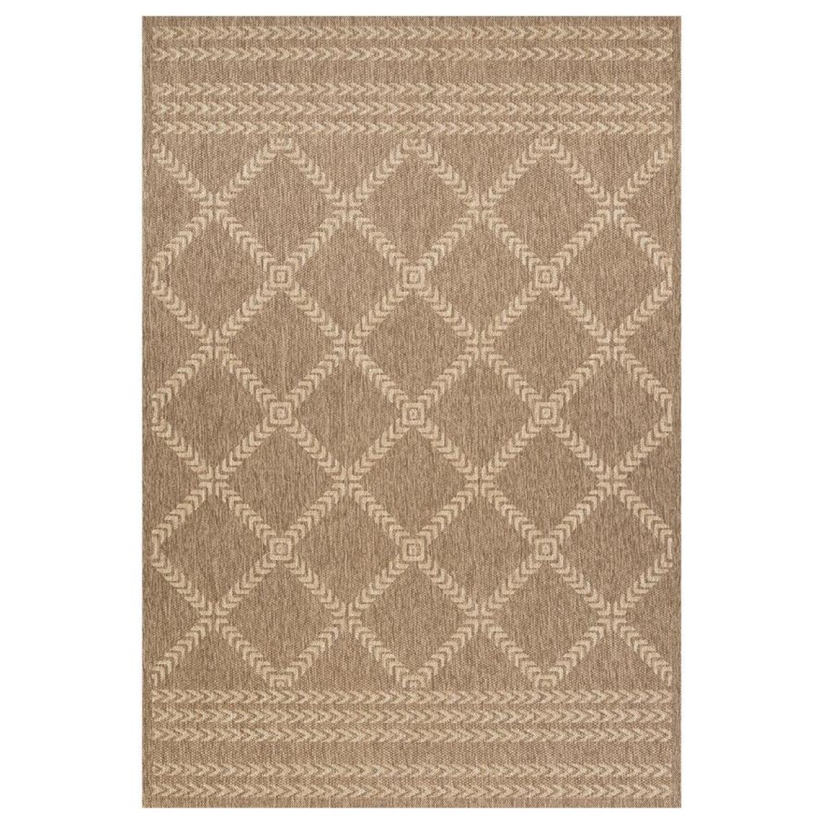 ΧΑΛΙ ETHNIK  2012C BROWN/CARAMEL BEIGE - 160X230  NewPlan