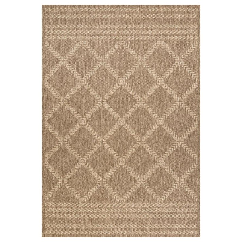 ΧΑΛΙ ETHNIK  2012C BROWN/CARAMEL BEIGE - 160X230  NewPlan