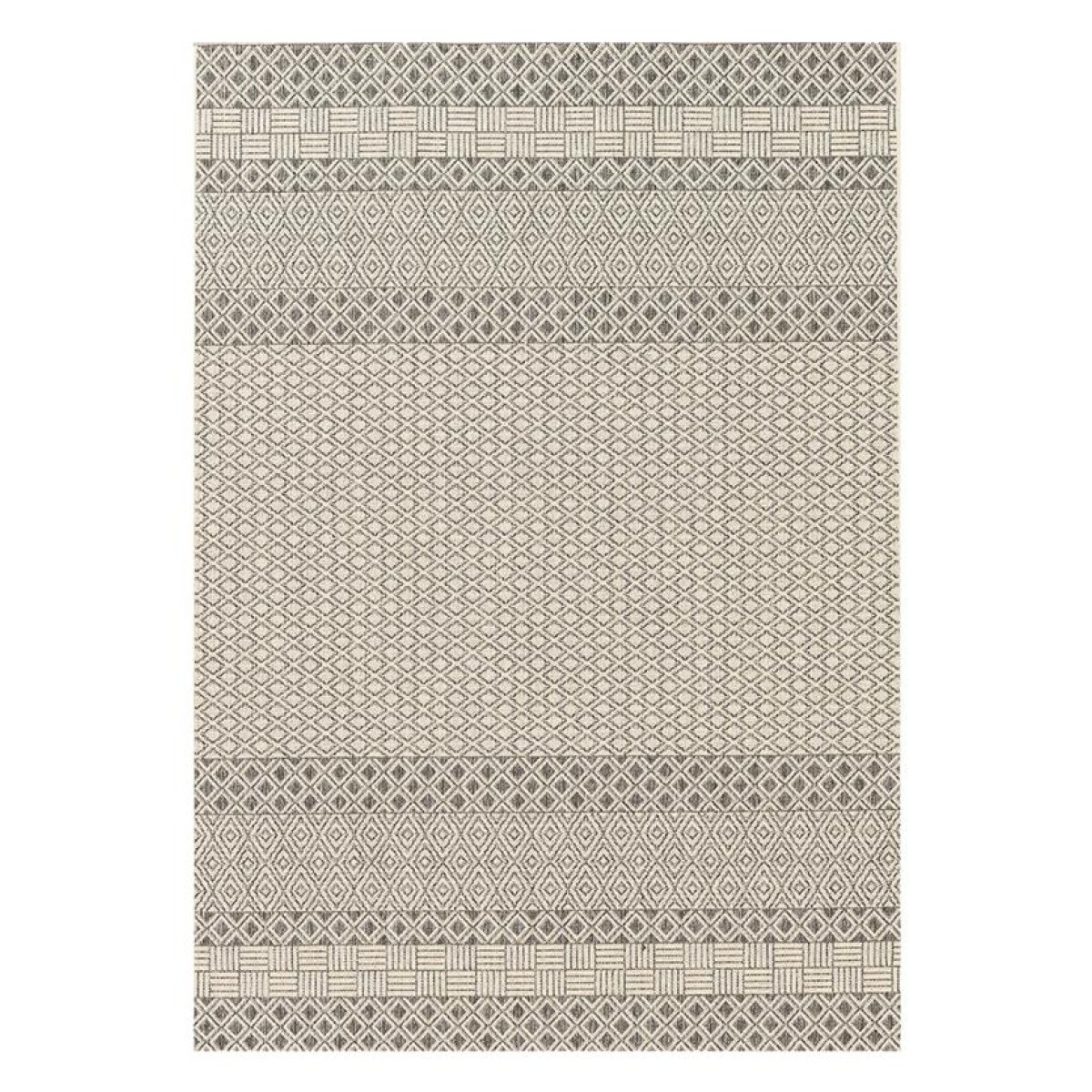 ΧΑΛΙ ETHNIK  1391D GREY-ECRU - 160X230  NewPlan