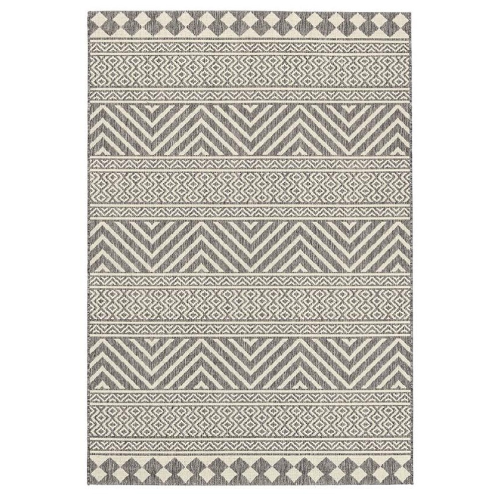 ΧΑΛΙ ETHNIK  7525D  GREY-ECRU - 160X230  NewPlan