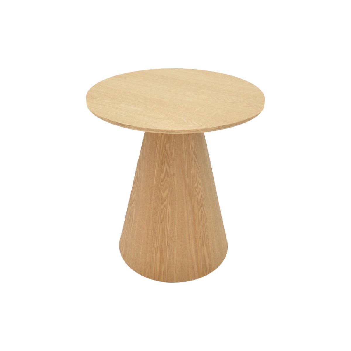 Βοηθητικό τραπέζι Donda pakoworld mdf-μέταλλο sonoma Φ45x46εκ Βοηθητικό τραπέζι Donda pakoworld mdf-μέταλλο sonoma Φ45x46εκ