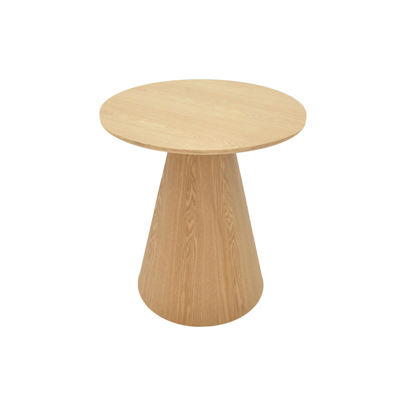 Βοηθητικό τραπέζι Donda pakoworld mdf-μέταλλο sonoma Φ45x46εκ Βοηθητικό τραπέζι Donda pakoworld mdf-μέταλλο sonoma Φ45x46εκ