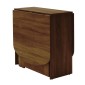 Τραπέζι Nadine pakoworld πολυμορφικό-επεκτεινόμενο wenge 160x80x76.5εκ