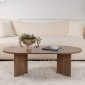 Τραπέζι σαλονιού Tabletod pakoworld σε καρυδί απόχρωση 119x60x40εκ