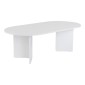 Τραπέζι σαλονιού Tabletod pakoworld σε λευκή απόχρωση 119x60x40εκ